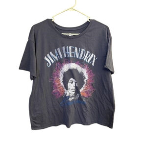 Jimi Hendrix T-shirt XL Gray